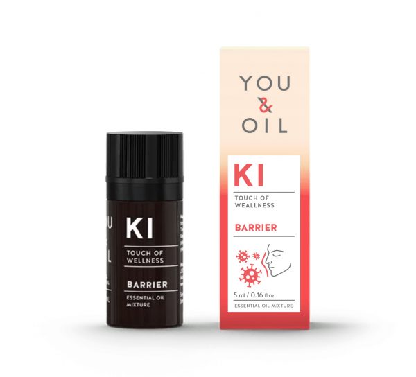 You and Oil KI Barrier bottle and package