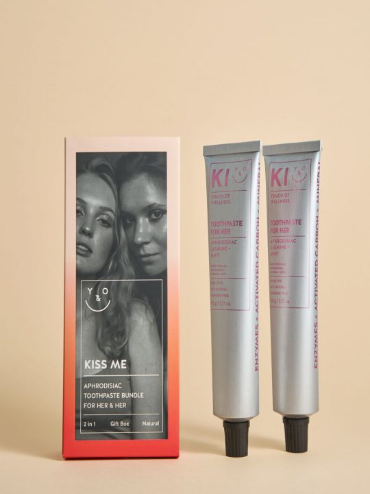 19826Aphrodisiac Toothpaste Duo Pack for Her & Her